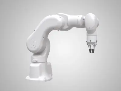 Pharma Robot w Gripper 3D model