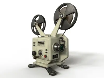 Vintage Projector Camera 3D model