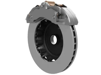 Brake Caliper 3D model
