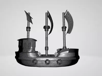 Ship basic 3D model
