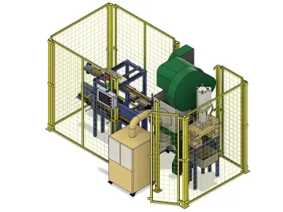 Stamping Feeder 3D Digital Model 3D model