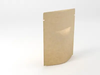 paper packaging bag 3D model