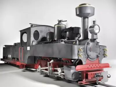Brigadelok Steam Locomotive 01 Free 3D model