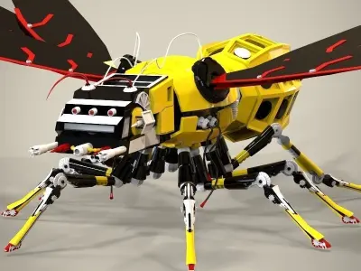 Robotic Bee 3D model