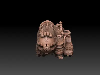 Extra Ordinatus Tolered Mobile Megacannon 3D print model