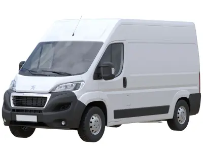 PEUGEOT BOXER van L2H2 3D model