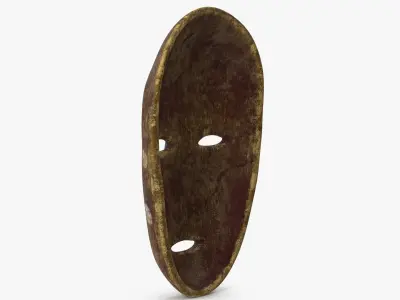  African Congo Mask 8 