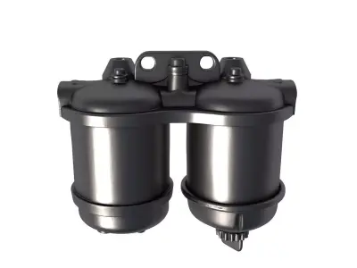 Fuel Filter - Diesel Spin-On Fuel Filters - tractor filter 3D print model