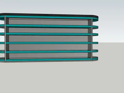 rack for product stacking 3D model