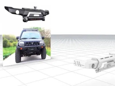 Bump Suzuki Jimmy 3D model