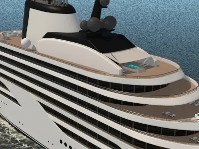 Ontario Yacht Dynamic Simulation 3D model