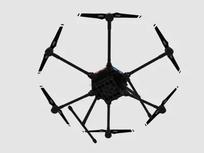 Drone-WP6 3D model