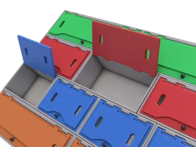 Locker 3D model purchase