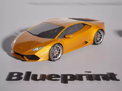 ArchViz Car Assets P19 - Unreal Engine 5 3D model