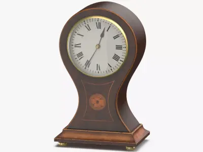 Balloon Clock 3D model