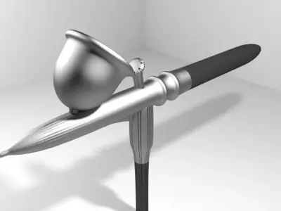 Airbrush Type 1 3D model
