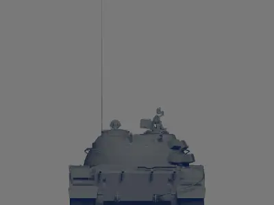 T 55A 3D model
