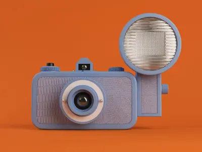 lomography la sardina 3D model