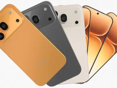 Honor 600 Pro All Colors 3D model