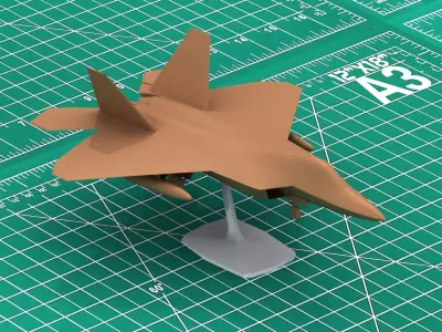 6 NATO Military Aircraft 3D Prints 3D print model