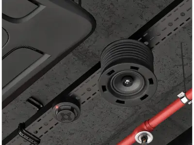 Industrial ceiling 3D model buy