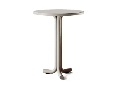Nokk Cafe Table and Stool by Noo Ma 3D model