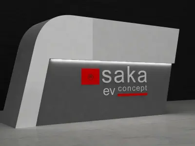 Banko Desk 3D model