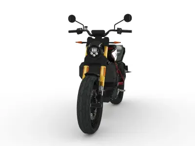 Indian FTR 1200  Low-poly 3D model