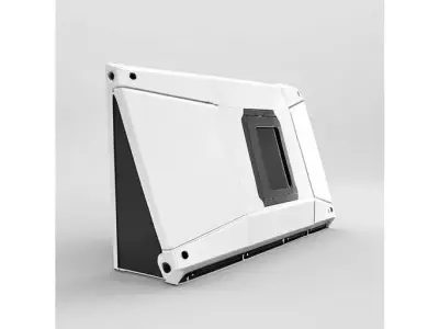 Industrial Factory Machine Guard Cover for 3D print 3D model