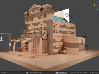 3d Game Assets Use For Game Or Can Be Used For 3D cartoon  Low-poly 3D model