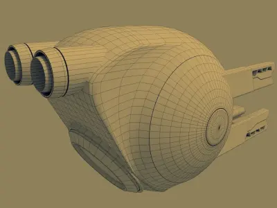 oblivion drone 3D model