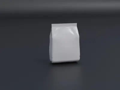 Food packaging item 02 Low-poly 3D model
