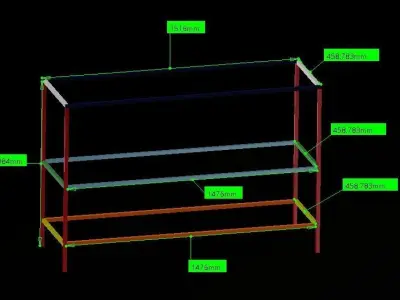 table 3D model 7