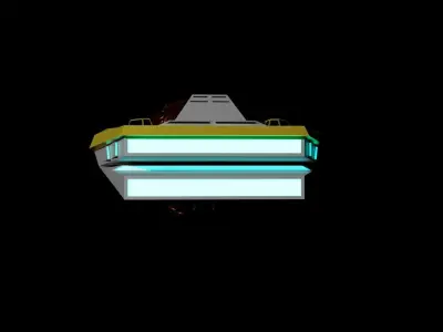 Hacan Cruiser 3D model