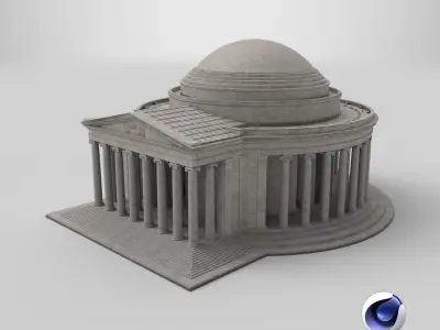  Thomas Jefferson Memorial 