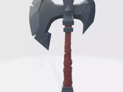 Battle Axe 3 3D model