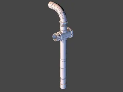 Pipe Weapon Low-poly 3D model purchase