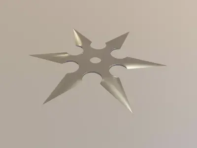 Shuriken 3D model purchase
