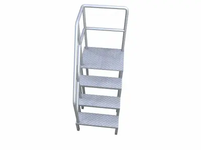 Stair Low-poly 3D model order