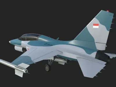 T-50 Golden Eagle 3D model