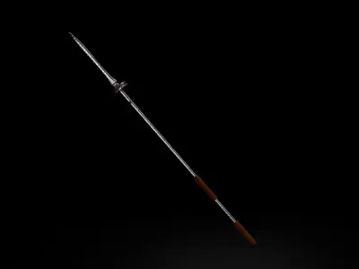 Spear 3D model get