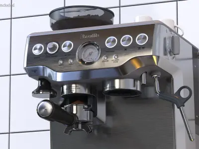 Breville Barista Express Espresso Machine 3D model