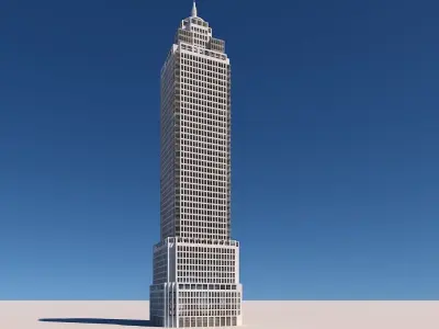 Skyscraper 021 3D model