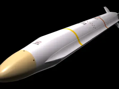 AARGM-ER Missile 3D model