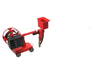 Submerged arc welding Free 3D model