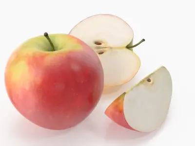 Apple 3D model purchase