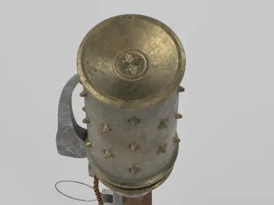 hand grenade 3D model 7