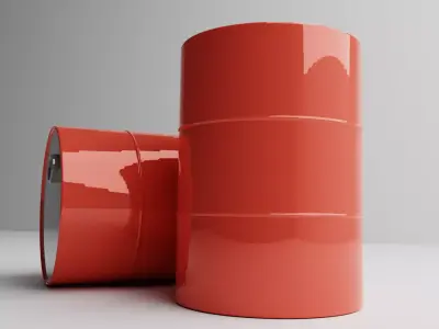 Barrel oil barrels 3D model