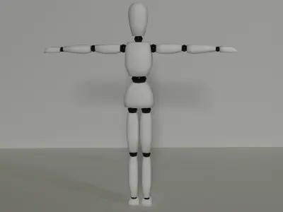 Robot Mesh Free 3D model