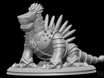 Sorrel Ben Firedrake and Nettlebrand - Dragon Rider 3D print model